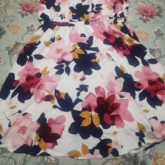 Old Navy Floral Dress Multi Color Size Extra Large - Picture 7 of 8